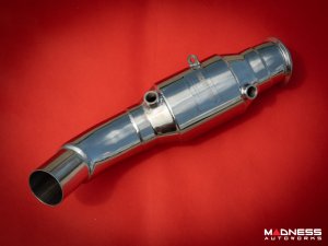 Alfa Romeo Giulia Downpipe Set - 2.9L - TUO - w/ Enlarged Shell